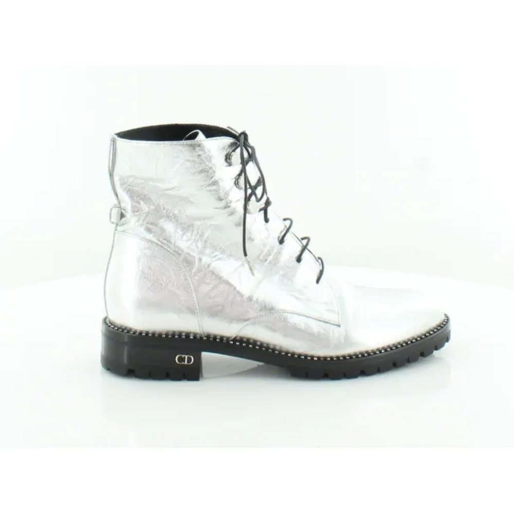 ⚡FLASH⚡Dior Rebelle Metallic Ankle Boots
